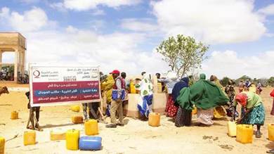 قطر توفر مياه الشرب لآلاف الأسر الصومالية